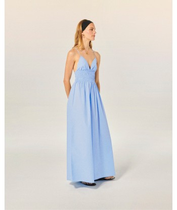 Robe Longue Bretelle Liah (S24 / FEMME / Baby Blue) Venez découvrir notre 