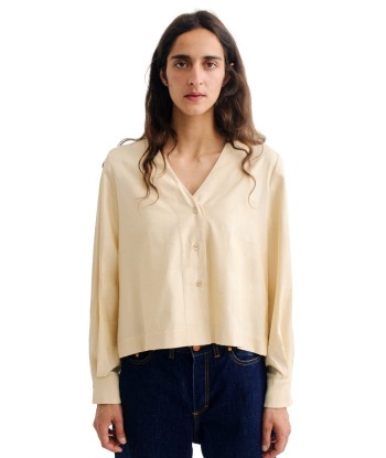 A KIND OF GUISE - LEIDA BLOUSE CUBED IVORY des créatures d'habitude