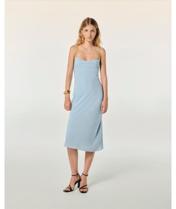 Robe Longue Bretelle Emmy (S24 / FEMME / Baby Blue) des créatures d'habitude