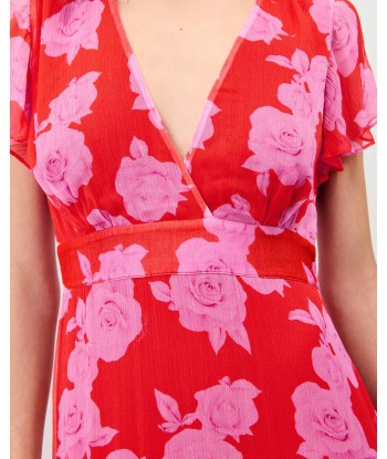 Robe Longue Manche Courte Julia (S24 / FEMME / Summer Roses Re) est présent 