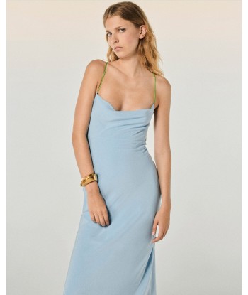 Robe Longue Bretelle Emmy (S24 / FEMME / Baby Blue) des créatures d'habitude