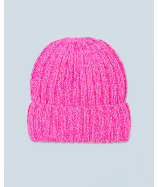 Bonnet à Revers à Cotes (H24 / ACCESSOIRES / Bright Pink Mou) acheter