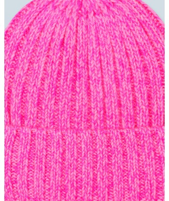 Bonnet à Revers à Cotes (H24 / ACCESSOIRES / Bright Pink Mou) acheter