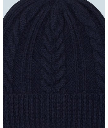 Bonnet à Revers à Torsades (H24 / ACCESSOIRES / Navy) chez Cornerstreet bien 