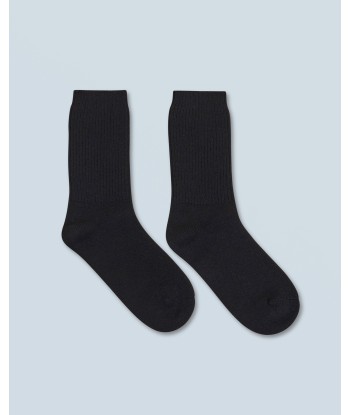 Chaussettes Mi-hautes à Cotes (H24 / ACCESSOIRES / Noir) Par le système avancé 