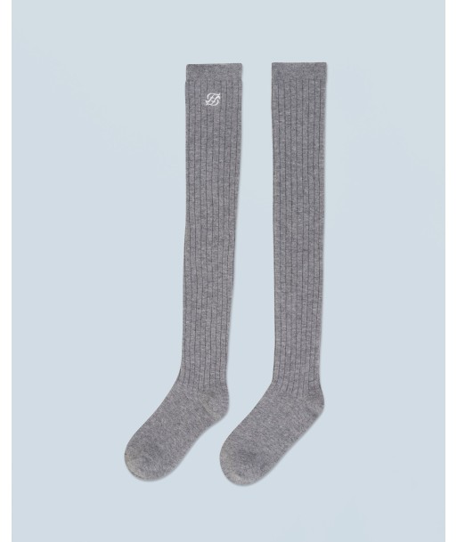 Chaussettes Hautes  (H24 / ACCESSOIRES / Gris Chiné Foncé) Véritable concentré