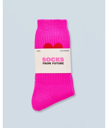 Chaussettes Mi-hautes Coeur (H24 / ACCESSOIRES / Utopic Pink) des créatures d'habitude