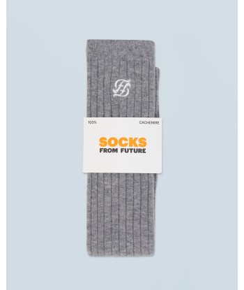 Chaussettes Hautes  (H24 / ACCESSOIRES / Gris Chiné Foncé) Véritable concentré