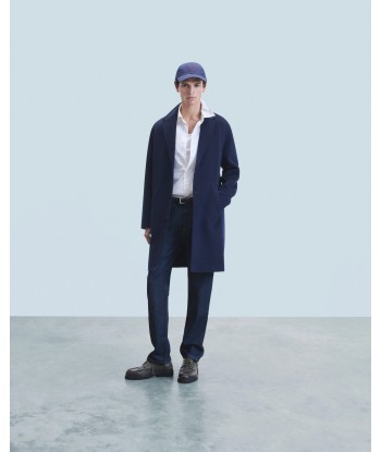 Outerwear Manteau Long Double Face (H24 / HOMME / Navy) en ligne