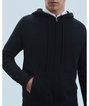 Pull Hoodie Zippé Basique (H24 / HOMME / Gris Chiné Clair) shop