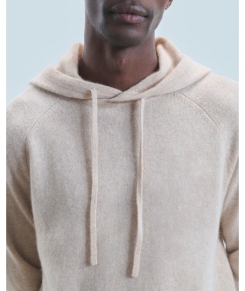 Pull Hoodie Oversize Léger (H24 / HOMME / Beige Chiné) pour bénéficier 