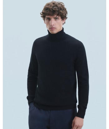 Pull Col Roulé Basique (H24 / HOMME / Noir) shop