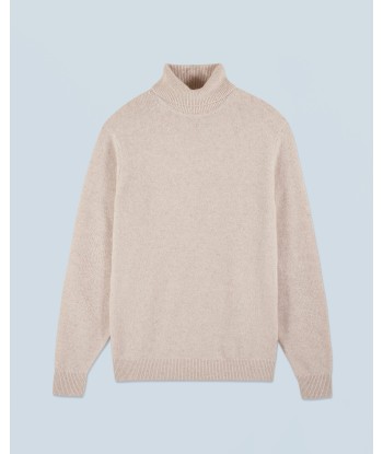 Pull Col Roulé Basique Epais (H24 / HOMME / Beige Mouline) de la marque