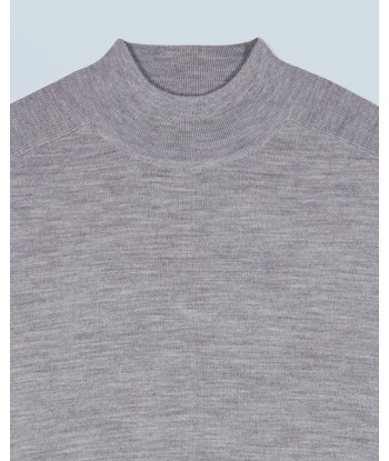 Pull Col Montant  (H24 / HOMME / Gris Chiné Foncé) Vous souhaitez 