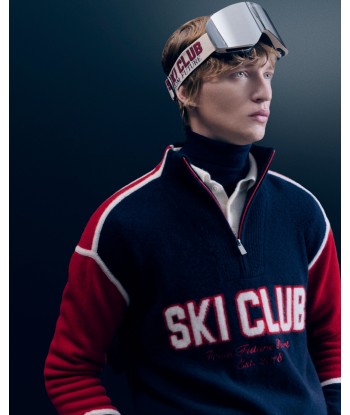 Pull Col Camionneur Ski Club (H24 / HOMME / Navy) store