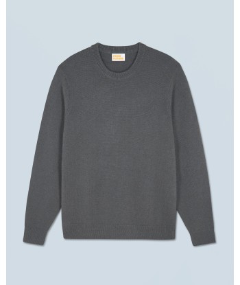 Pull Col Rond Basique (H24 / HOMME / Lava Grey) le des métaux précieux