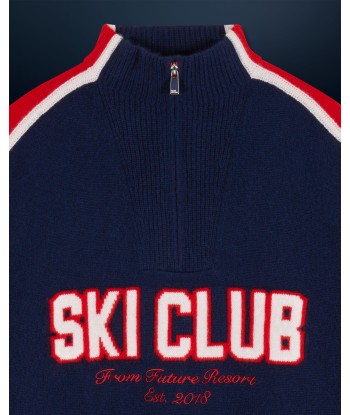 Pull Col Camionneur Ski Club (H24 / HOMME / Navy) store