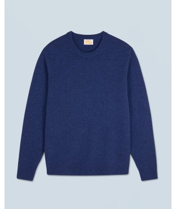 Pull Col Rond Basique (H24 / HOMME / Dark Blue Mouli) en ligne