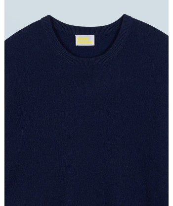 Pull Col Rond Basique (H24 / HOMME / Navy) 2024