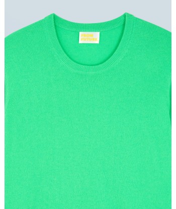 Pull Col Rond Basique (H24 / HOMME / Utopic Green) en stock