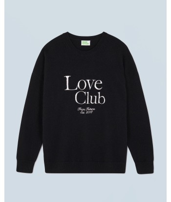 Pull Col Rond Love Club (H24 / HOMME / Noir) Fin de série