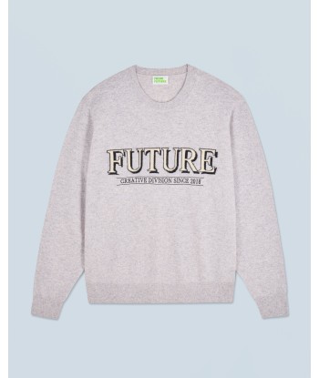 Pull Col Rond Future (H24 / HOMME / Gris Chiné Clair / 100% Cachemire) le des métaux précieux