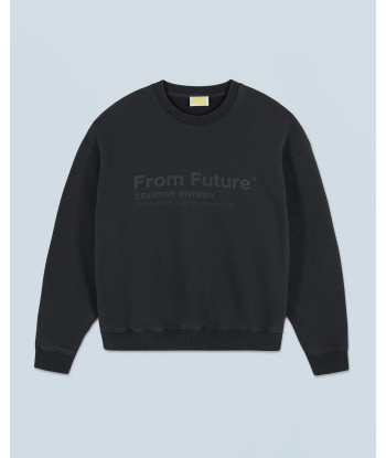 Sweatshirt Col Rond From Future Creative Division (H24 / HOMME / Washed Black) est présent 