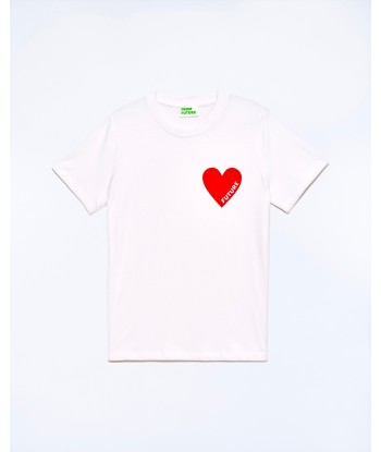 T-shirt Col Rond Coeur (H24 / HOMME / Blanc / 100% Laine Mérinos RWS) chez Cornerstreet bien 