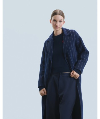 Outerwear Manteau Poches (H24 / FEMME / Rayures Navy) shop