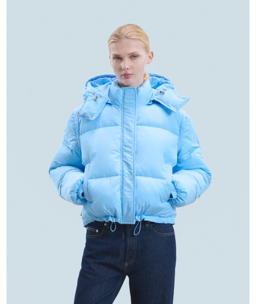 Outerwear Doudoune Craquelée (H24 / FEMME / Baby Blue) acheter en ligne