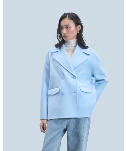 Outerwear Veste Caban (H24 / FEMME / Baby Blue) les ctes