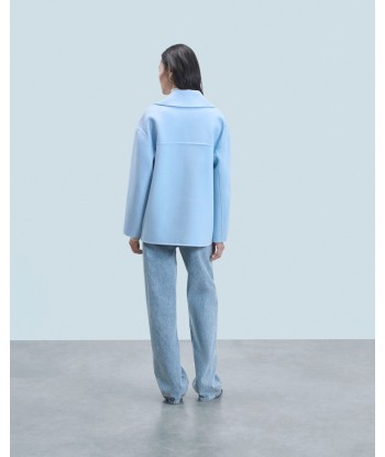 Outerwear Veste Caban (H24 / FEMME / Baby Blue) les ctes