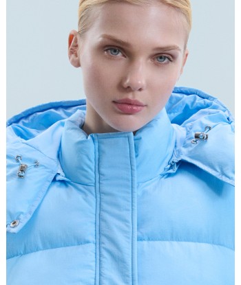 Outerwear Doudoune Craquelée (H24 / FEMME / Baby Blue) acheter en ligne