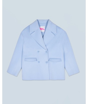 Outerwear Veste Caban (H24 / FEMME / Baby Blue) les ctes