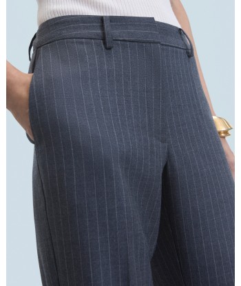 Pantalon Large Tailoring (H24 / FEMME / Rayures Gris) Jusqu'à 80% De Réduction