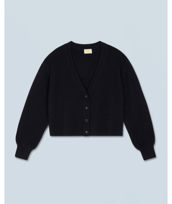 Pull Cardigan  (H24 / FEMME / Noir) Faites des économies