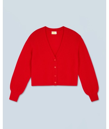 Pull Cardigan  (H24 / FEMME / Hot Red) prix pour 