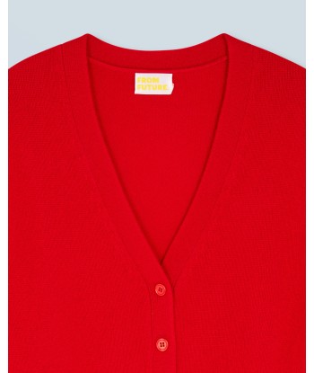 Pull Cardigan  (H24 / FEMME / Hot Red) prix pour 