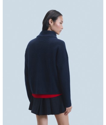 Pull Cardigan  (H24 / FEMME / Navy) Voir les baskets