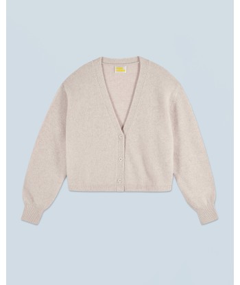 Pull Cardigan  (H24 / FEMME / Beige Mouline) du meilleur 