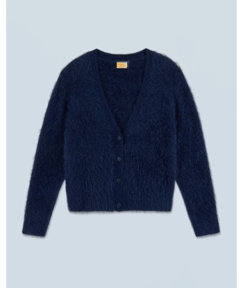 Pull Cardigan Alpaga (H24 / FEMME / Navy) est présent 