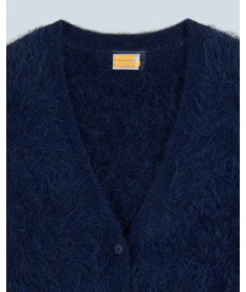 Pull Cardigan Alpaga (H24 / FEMME / Navy) est présent 