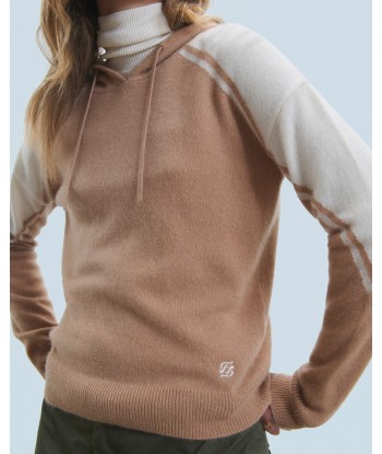 Pull Hoodie  (H24 / FEMME / Camel / 100% Cachemire) Comparez plus de prix