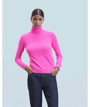 Pull Col Roule Basique (H24 / FEMME / Utopic Pink) Par le système avancé 