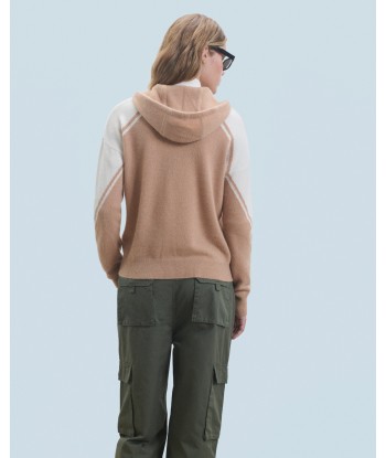 Pull Hoodie  (H24 / FEMME / Camel / 100% Cachemire) Comparez plus de prix