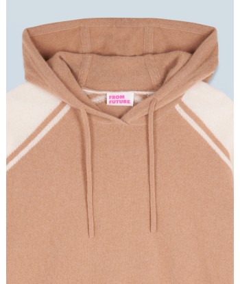 Pull Hoodie  (H24 / FEMME / Camel / 100% Cachemire) Comparez plus de prix