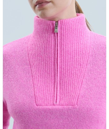 Pull Col Camionneur Epais (H24 / FEMME / Pink Mouline) ou a consommer sur place