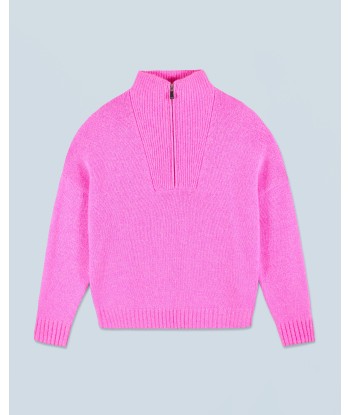 Pull Col Camionneur Epais (H24 / FEMME / Pink Mouline) ou a consommer sur place