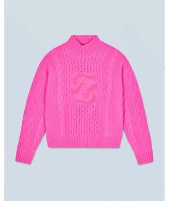 Pull Col Montant  (H24 / FEMME / Dreamy Pink) votre