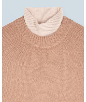 Pull Col Montant  (H24 / FEMME / Camel) Fin de série